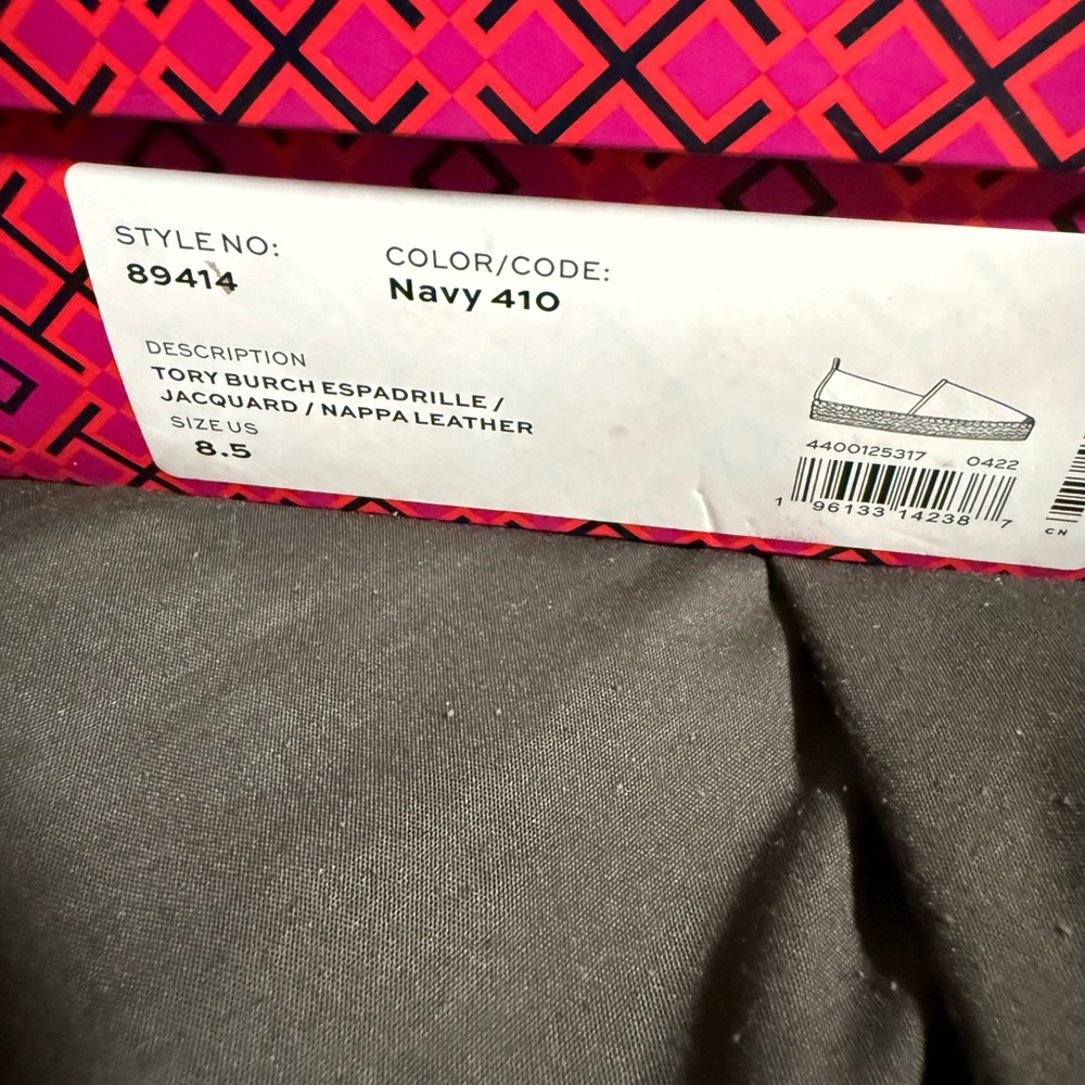 Tory Burch Navy Espadrilles - image 2
